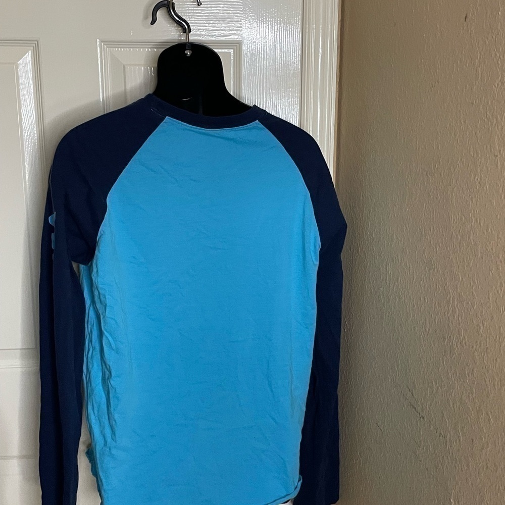 Hollister Trusty Tees Ventura Co. Surfing Club Raglan Long Sleeve Tee XLarge    - Picture 8 of 8